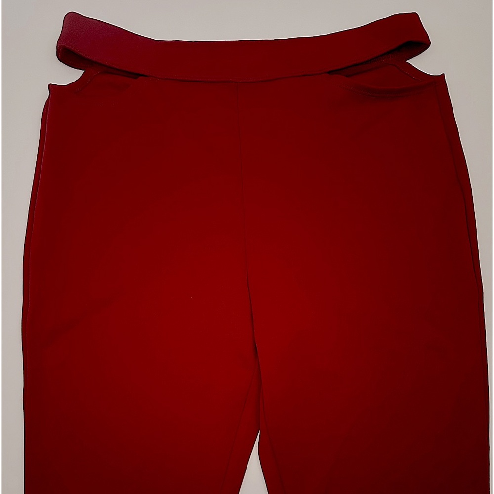 Red bootcut bottoms 🎈 - Picture 2 of 2